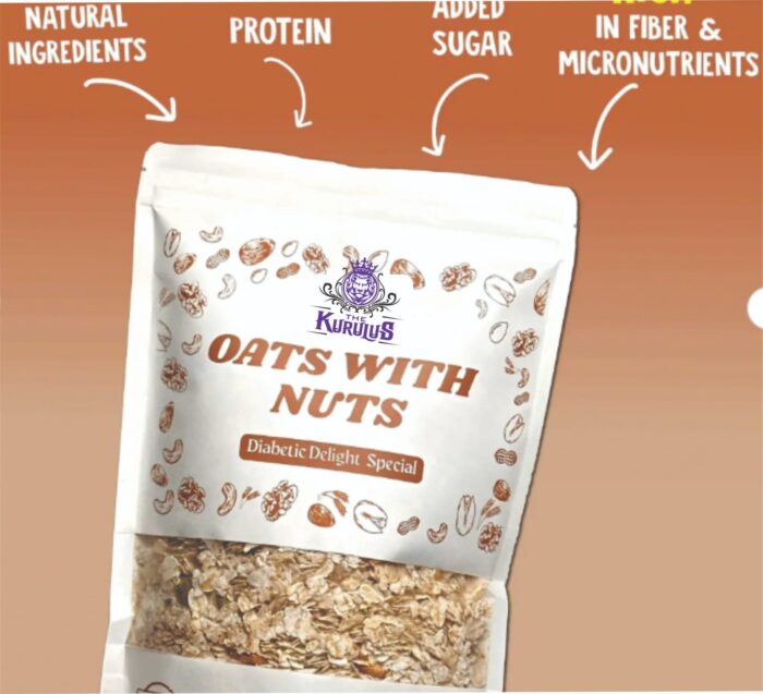 Oats Meal with Nuts – Ready-to-Eat Healthy Breakfast for Energy & Wellness - Image 2