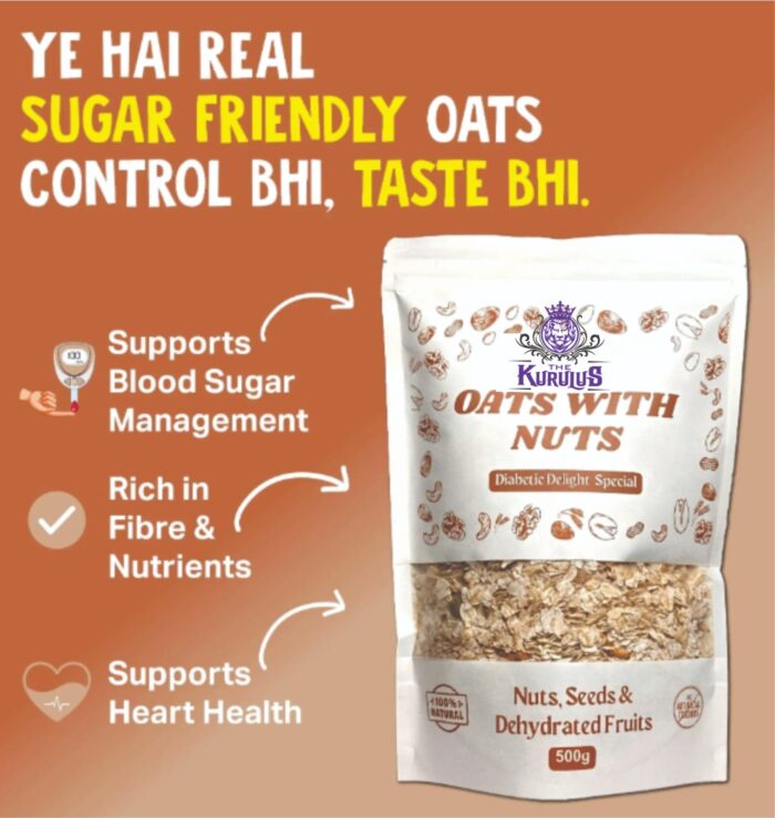 Oats Meal with Nuts – Ready-to-Eat Healthy Breakfast for Energy & Wellness - Image 6